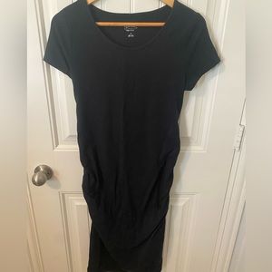 Black Maternity Cotton dress